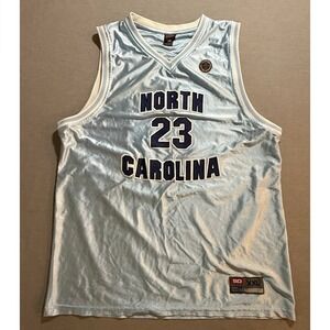 Vintage North Carolina Tar Heels #23 Stardom Team Basketball Jersey XXL Blue 90s